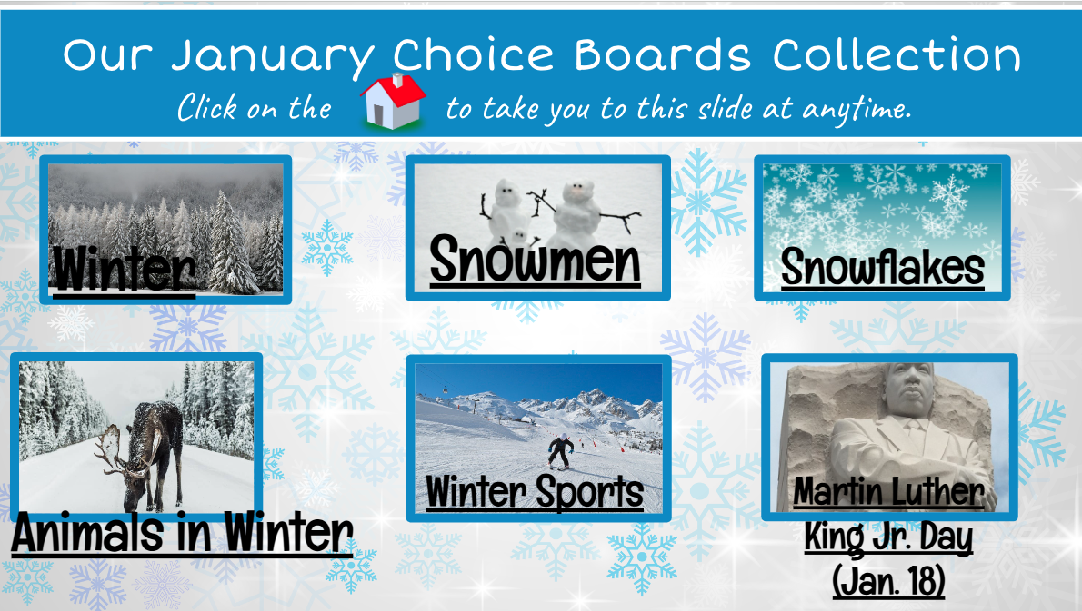 January Choice Board
